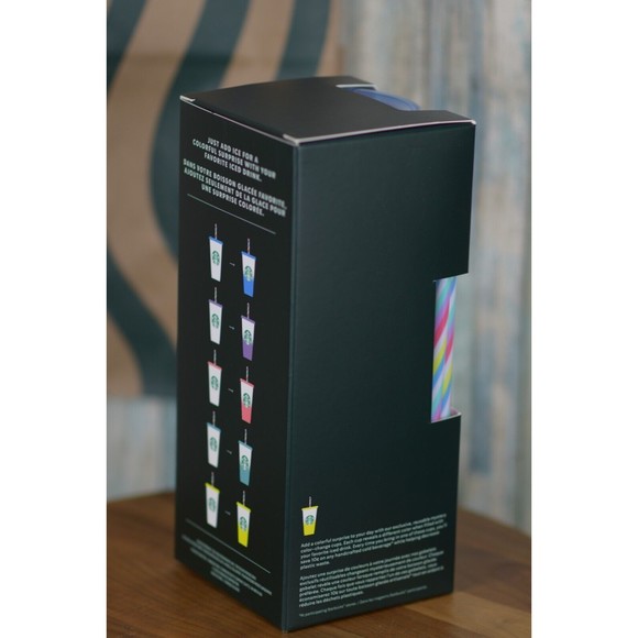 Starbucks Mystery Color Changing Reusable Cold Cups 24oz (5 pack) New - Picture 3 of 6